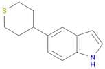 1H-Indole,5-(tetrahydro-2H-thiopyran-4-yl)-