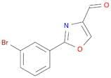 2-(3-Bromophenyl)oxazole-4-carbaldehyde