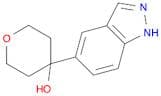 4-(1H-Indazol-5-yl)tetrahydro-2H-pyran-4-ol