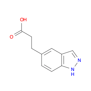 3-(2H-indazol-5-yl)propanoic acid