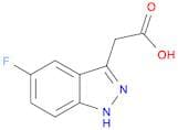 2-(5-fluoro-1H-indazol-3-yl)acetic acid