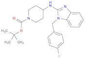 1-Piperidinecarboxylicacid, 4-[[1-[(4-fluorophenyl)methyl]-1H-benzimidazol-2-yl]amino]-,1,1-dimeth…