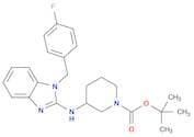 1-Piperidinecarboxylicacid, 3-[[1-[(4-fluorophenyl)methyl]-1H-benzimidazol-2-yl]amino]-,1,1-dimeth…