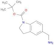tert-Butyl 5-(aminomethyl)indoline-1-carboxylate