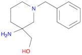 (3-Amino-1-benzylpiperidin-3-yl)methanol
