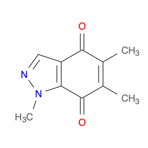 1H-Indazole-4,7-dione, 1,5,6-trimethyl-