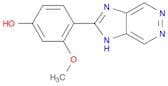 Phenol, 4-(1H-imidazo[4,5-d]pyridazin-2-yl)-3-methoxy-