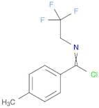 Benzenecarboximidoyl chloride, 4-methyl-N-(2,2,2-trifluoroethyl)-