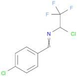 Ethanamine, 1-chloro-N-[(4-chlorophenyl)methylene]-2,2,2-trifluoro-