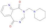 5H-Pyrido[2,3-e][1,3]diazepine-5,9(8H)-dione, 8-(1-piperidinylmethyl)-