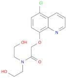Acetamide, 2-[(5-chloro-8-quinolinyl)oxy]-N,N-bis(2-hydroxyethyl)-