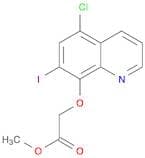 Acetic acid, [(5-chloro-7-iodo-8-quinolinyl)oxy]-, methyl ester