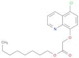 Acetic acid, [(5-chloro-8-quinolinyl)oxy]-, octyl ester