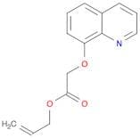 Acetic acid, (8-quinolinyloxy)-, 2-propenyl ester