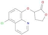 2(3H)-Furanone, 3-[(5-chloro-8-quinolinyl)oxy]dihydro-