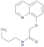 Acetamide, N-butyl-2-(8-quinolinyloxy)-