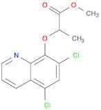 Propanoic acid, 2-[(5,7-dichloro-8-quinolinyl)oxy]-, methyl ester