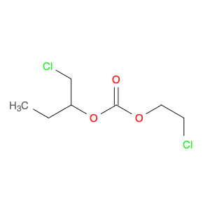 Carbonic acid, 2-chloroethyl 1-(chloromethyl)propyl ester