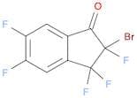1H-Inden-1-one, 2-bromo-2,3,3,5,6-pentafluoro-2,3-dihydro-