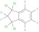 1H-Indene, 1,1,3,3-tetrachloro-2,2,4,5,6,7-hexafluoro-2,3-dihydro-