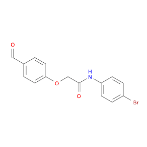 Acetamide, N-(4-bromophenyl)-2-(4-formylphenoxy)-