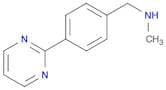 N-Methyl-1-(4-(pyrimidin-2-yl)phenyl)methanamine