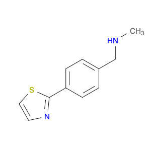 N-Methyl-4-(1,3-thaizol-2-y)benzyalmine