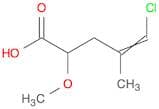 4-Pentenoic acid, 5-chloro-2-methoxy-4-methyl-