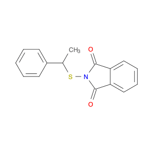1H-Isoindole-1,3(2H)-dione, 2-[(1-phenylethyl)thio]-