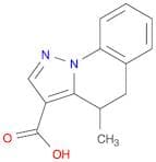 Pyrazolo[1,5-a]quinoline-3-carboxylic acid, 4,5-dihydro-4-methyl-