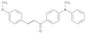 2-Propen-1-one, 3-(4-methoxyphenyl)-1-[4-(methylphenylamino)phenyl]-