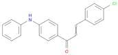 2-Propen-1-one, 3-(4-chlorophenyl)-1-[4-(phenylamino)phenyl]-