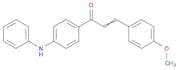 2-Propen-1-one, 3-(4-methoxyphenyl)-1-[4-(phenylamino)phenyl]-