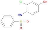 Benzenesulfonamide, N-(2-chloro-4-hydroxyphenyl)-