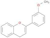 4H-1-Benzopyran, 2-(3-methoxyphenyl)-