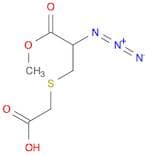 Propanoic acid, 2-azido-3-[(carboxymethyl)thio]-, 1-methyl ester