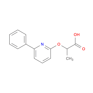 Propanoic acid, 2-[(6-phenyl-2-pyridinyl)oxy]-