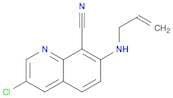 8-Quinolinecarbonitrile, 3-chloro-7-(2-propenylamino)-