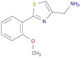 (2-(2-Methoxyphenyl)thiazol-4-yl)methanamine