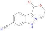 Ethyl 6-cyano-1H-indazole-3-carboxylate