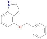 4-Benzyloxy-2,3-dihydro-1H-indole