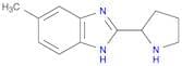 5-Methyl-2-pyrrolidin-2-yl-1H-benzimidazole dihydrochloride