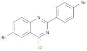 6-Bromo-2-(4-bromophenyl)-4-chloroquinazoline