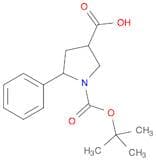 5-Phenyl-pyrrolidine-1,3-dicarboxylic acid 1-tert-butyl ester