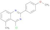 4-Chloro-2-(4-methoxyphenyl)-5-methylquinazoline