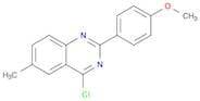 4-Chloro-2-(4-methoxyphenyl)-6-methylquinazoline