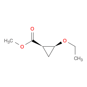 Cyclopropanecarboxylic acid, 2-ethoxy-, methyl ester, cis-