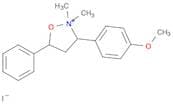 Isoxazolidinium, 3-(4-methoxyphenyl)-2,2-dimethyl-5-phenyl-, iodide