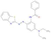 Benzamide, N-[2-(2-benzothiazolylazo)-5-(diethylamino)phenyl]-