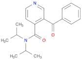 4-Pyridinecarboxamide, 3-benzoyl-N,N-bis(1-methylethyl)-